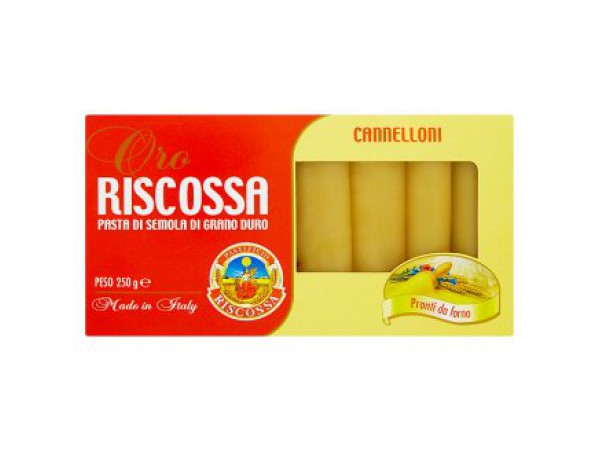 Riscossa Cannelloni сушеные макароны 250 г